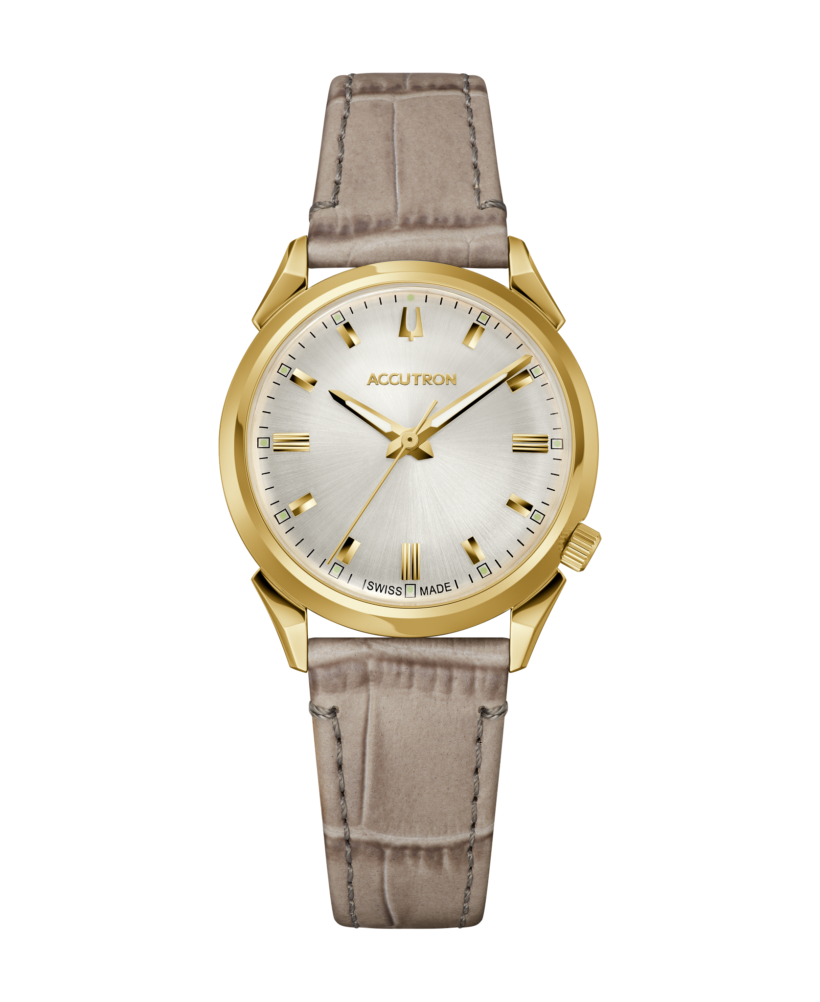 Saddle Leather (14mm) Watch 2S18007 | ACCUTRON